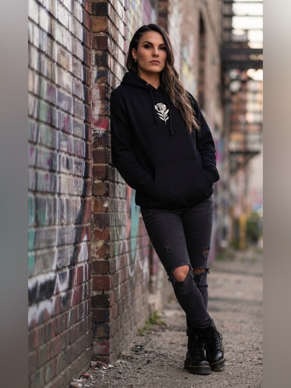 Graves Into Garden Hoodie Women's Size M